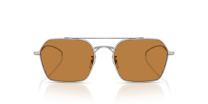 Oliver Peoples TK-15 with Silver frame and Brown lenses - image 2