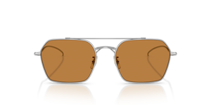 Oliver Peoples TK-15 with Silver frame and Brown lenses - image 2