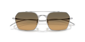 Oliver Peoples TK-15 con montatura Argento e lenti  Marrone - immagine 6