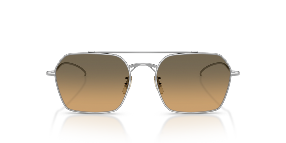 Oliver Peoples TK-15 con montatura Argento e lenti  Marrone - immagine 8