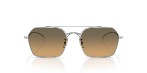 Oliver Peoples TK-15 con montatura Argento e lenti  Marrone - immagine 8