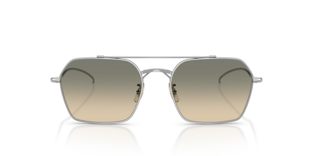 Oliver Peoples Reymont with Silver frame and Cognac lenses