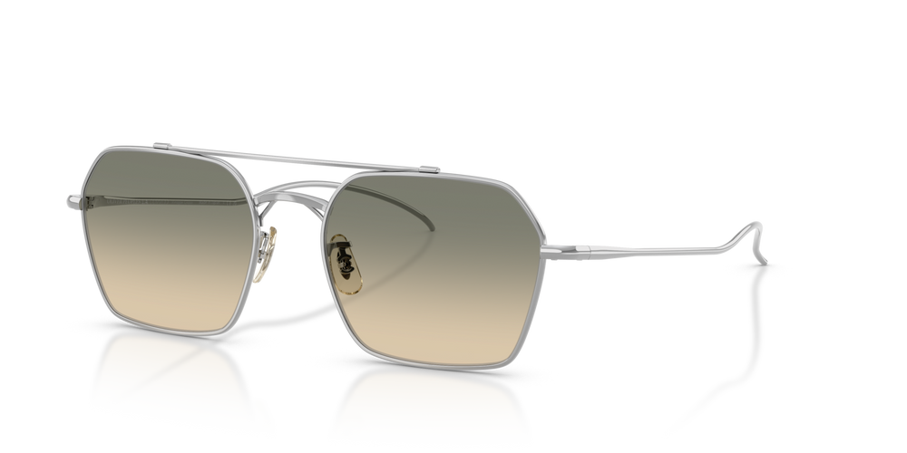 Oliver Peoples TK-15 avec une monture Argent et des verres Brun - image 4
