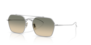 Oliver Peoples TK-15 con montatura Argento e lenti  Marrone - immagine 1