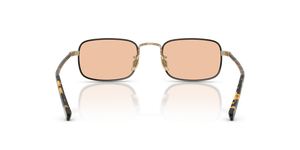 Oliver Peoples Brymer の ゴールド/ブラック フレーム - 画像5