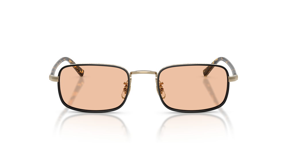 Oliver Peoples Brymer の ゴールド/ブラック フレーム - 画像2