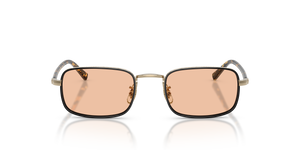Oliver Peoples Brymer の ゴールド/ブラック フレーム - 画像2