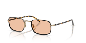 Oliver Peoples Brymer の ゴールド/ブラック フレーム - 画像1