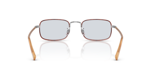 Oliver Peoples Brymer con montatura Silver/Amber Tortoise - L'immagine 5