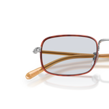 Oliver Peoples Brymer con montatura Silver/Amber Tortoise - Variant