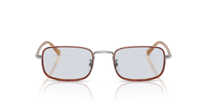 Oliver Peoples Brymer con montatura Silver/Amber Tortoise - L'immagine 2