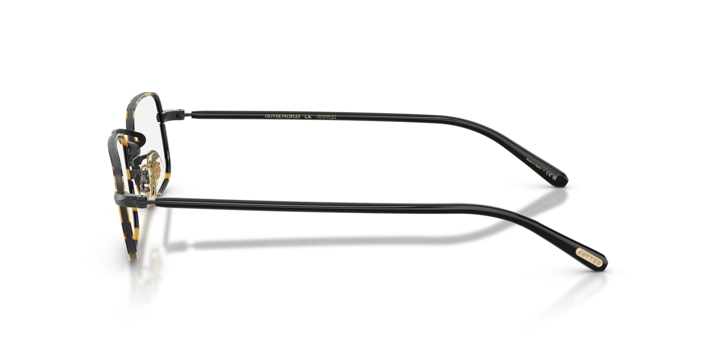 Oliver Peoples Brymer with Matte Black/Tokyo Tortoise frame - Image Oliver Peoples Logo