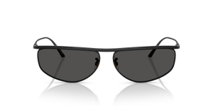 Oliver Peoples 1986C con montura Negro mate / Negro y lentes Gris - El 2