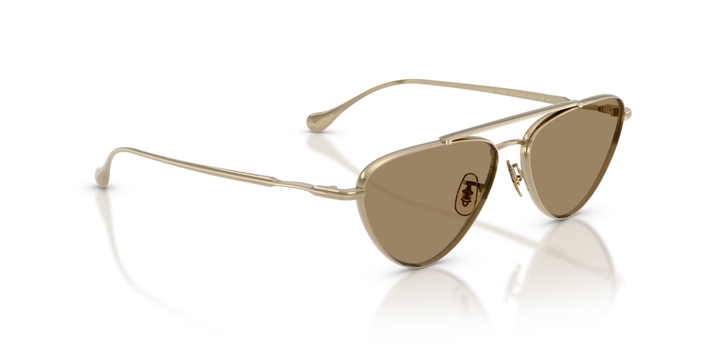 Oliver Peoples Edition 1 con montatura Oro e lenti  Grigio - L'immagine 3