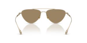 Oliver Peoples Edition 1 con montatura Oro e lenti  Grigio - L'immagine 5