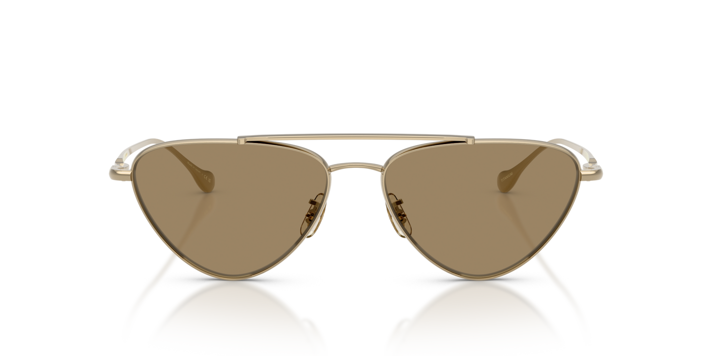 Oliver Peoples Edition 1 with Gold frame and Grey lenses - Image Material