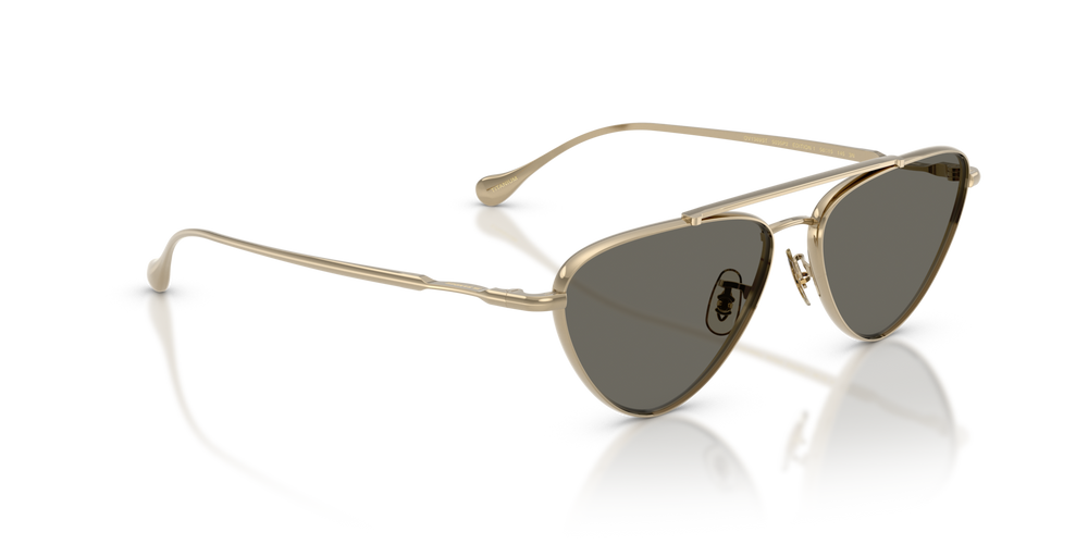 Oliver Peoples Edition 1 avec une monture Or et des verres Gris - image 3