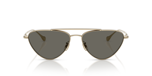 Oliver Peoples Edition 1 avec une monture Or et des verres Gris - L'image 2