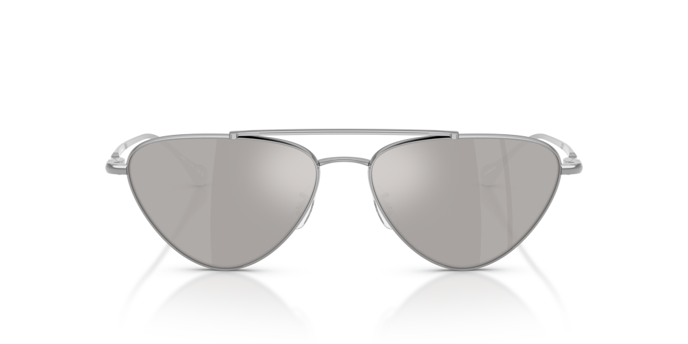 OLIVER PEOPLES サングラス グレー クリア シルバー コンビ OLIVER PEOPLES（オリバーピープルズ） サングラス Fairmont Sun