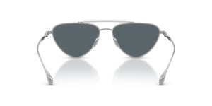 Oliver Peoples Edition 1 with シルバー frame and ブルー lenses - 画像5