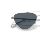 Oliver Peoples Edition 1 with Silver frame and Blue lenses - Variant