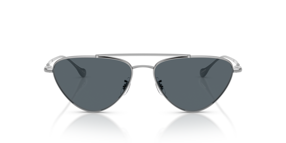 Oliver Peoples Edition 1 with シルバー frame and ブルー lenses - 画像2