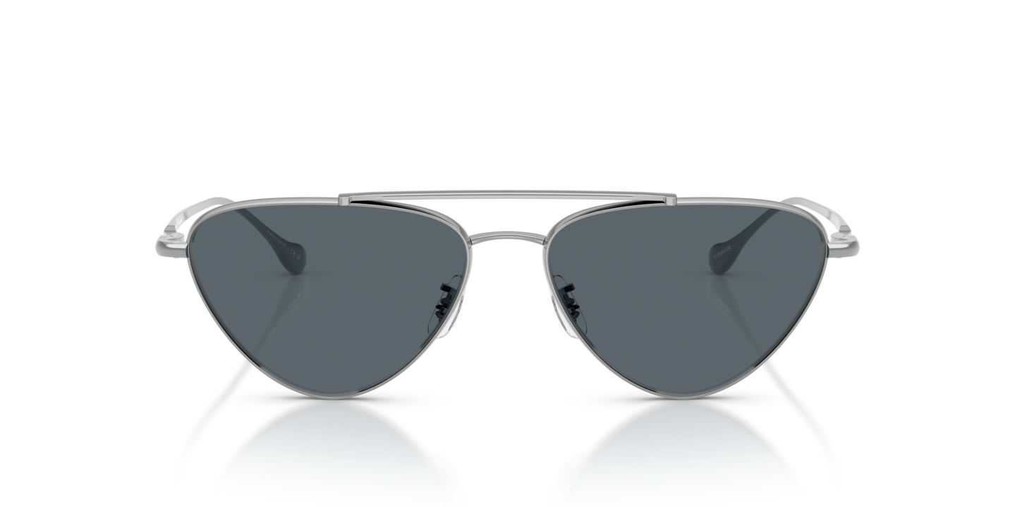 Oliver Peoples Edition 1 with Silver frame and Blue lenses - Image Material