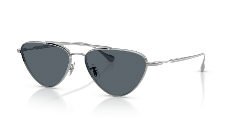 Oliver Peoples Edition 1 with Silver frame and Blue lenses - image 4