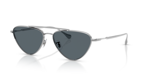 Oliver Peoples Edition 1 with シルバー frame and ブルー lenses - 画像1