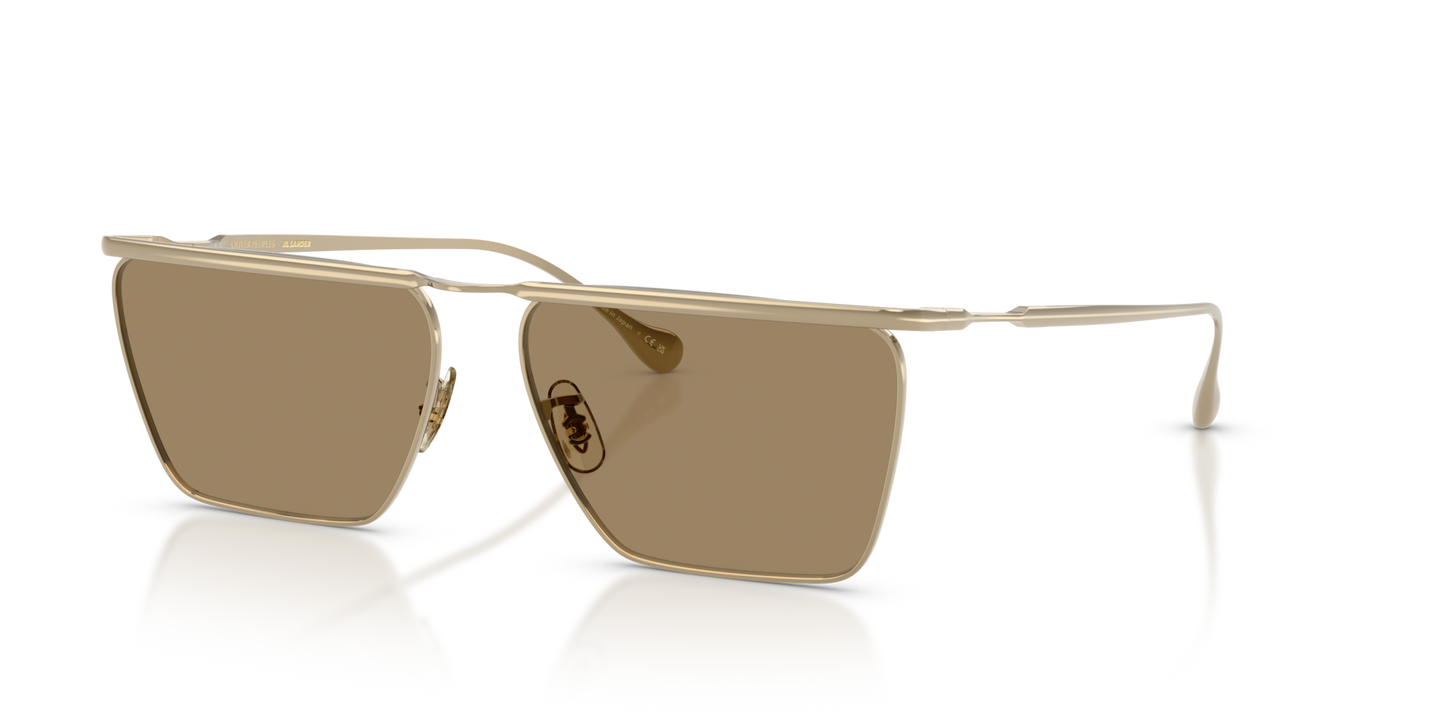 Oliver Peoples Edition 2 with Gold frame and Grey lenses - Image Eyewire