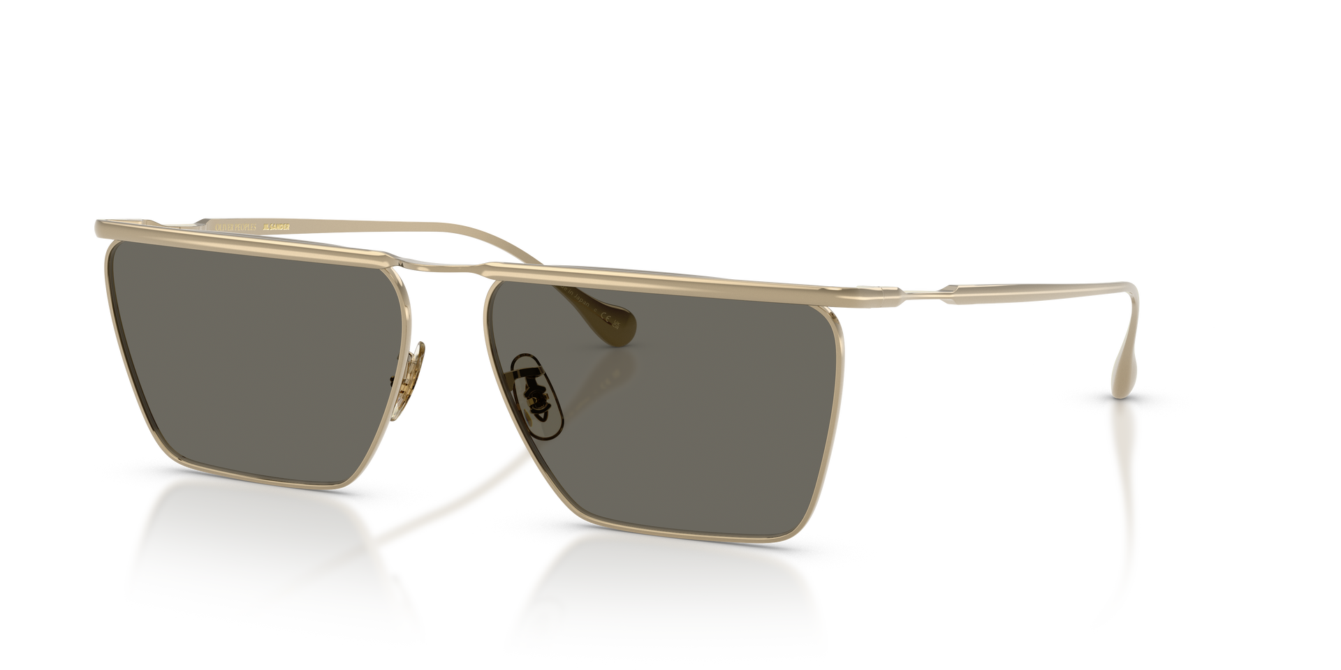 Oliver Peoples Edition 2 with Gold frame and Carbon Grey lenses
