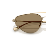 Oliver Peoples Edition 5 avec une monture Or et des verres Gris - Variant