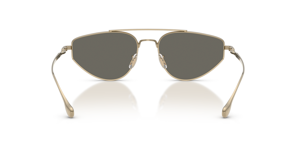 Oliver Peoples Edition 5 avec une monture Or et des verres Gris - L'image 5