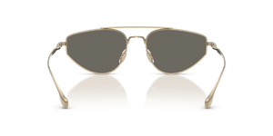 Oliver Peoples Edition 5 avec une monture Or et des verres Gris - L'image 5