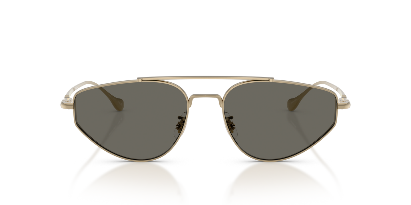 Oliver Peoples Edition 5 with Gold frame and Grey lenses - Image Material