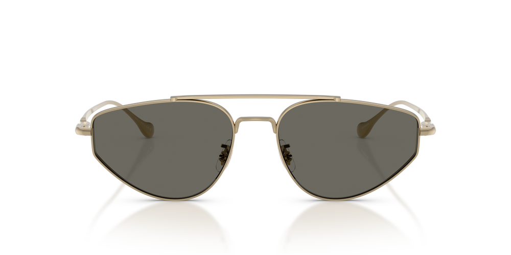 Oliver Peoples Edition 5 with Gold frame and Carbon Grey lenses