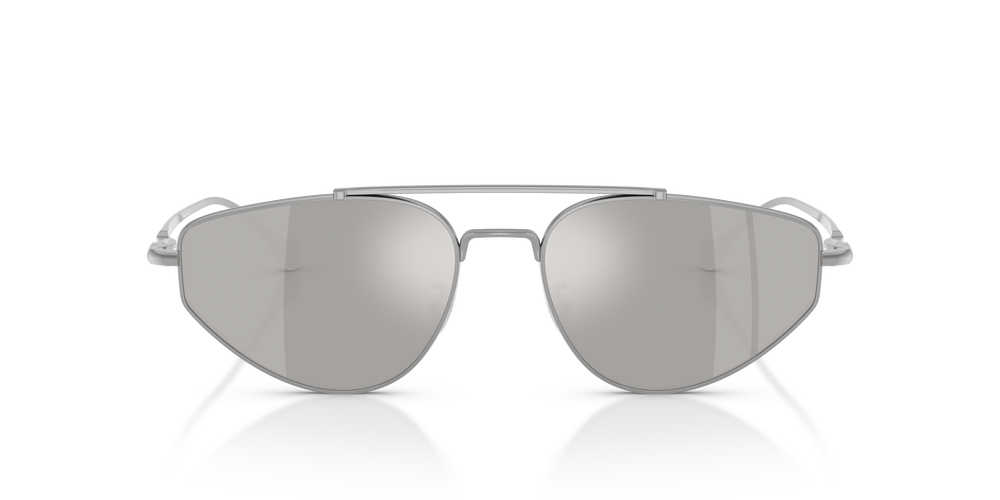 Oliver Peoples Edition 5 avec une monture Argent et des verres Gris - L'image 2