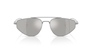 Oliver Peoples Edition 5 avec une monture Argent et des verres Gris - L'image 2