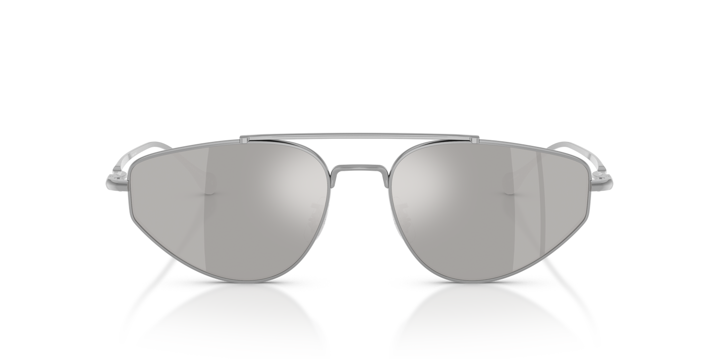 Oliver Peoples Edition 5 with Silver frame and Soft Silver Mirror