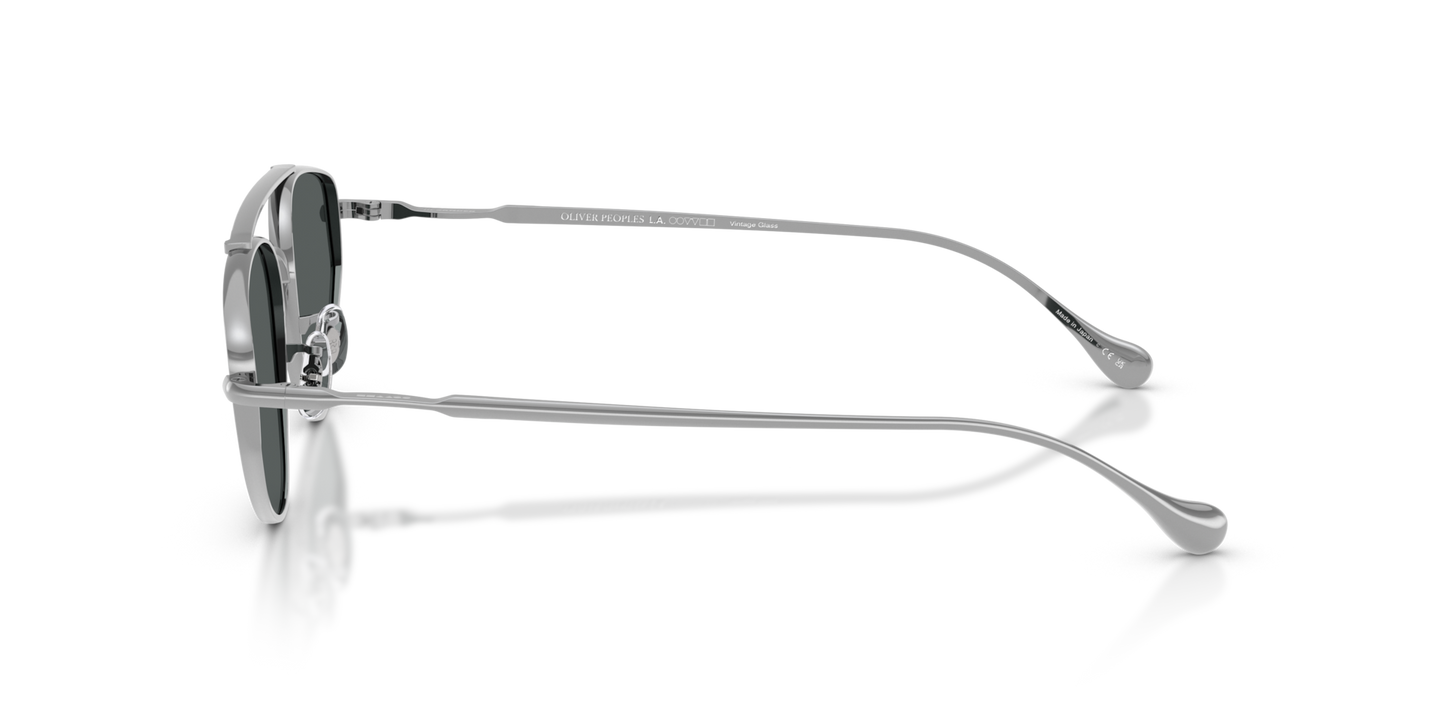 Oliver Peoples Edition 5 with Silver frame and Grey lenses - Image Temple