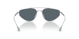 Sie Oliver Peoples Edition 5 mit Silber Gestell und Blau Gläsern - Das Bild 5