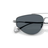 Oliver Peoples Edition 5 with Silver frame and Blue lenses - Variant