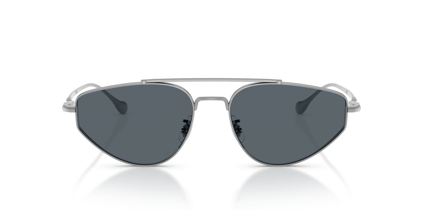 Oliver Peoples Edition 5 with Silver frame and Blue lenses - Image Material