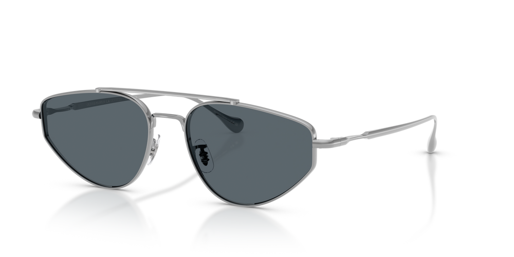 Oliver Peoples Edition 5 with Silver frame and Blue lenses - image 2