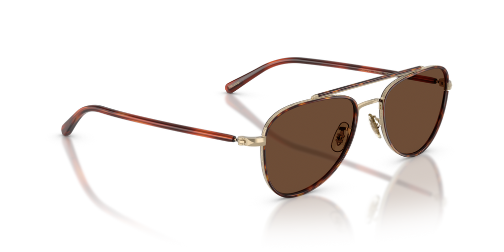 Oliver Peoples Sacoye con montura Caoba oscuro/dorado y lentes Marrón - imagen 3