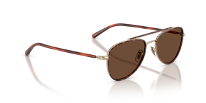 Oliver Peoples Sacoye con montura Caoba oscuro/dorado y lentes Marrón - imagen 3