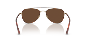 Oliver Peoples Sacoye con montura Caoba oscuro/dorado y lentes Marrón - imagen 5