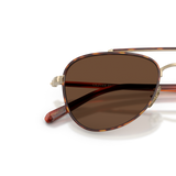 Oliver Peoples Sacoye con montura Caoba oscuro/dorado y lentes Marrón - Variant