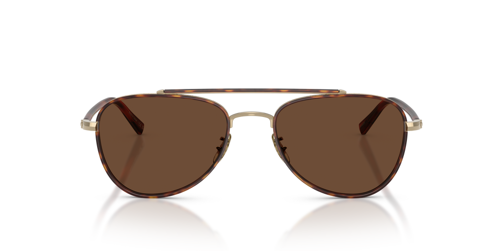 Oliver Peoples Sacoye with Gold/Dark Mahogany frame and Brown lenses - Image 2