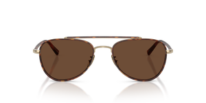 Oliver Peoples Sacoye with Gold/Dark Mahogany frame and Brown lenses - Image 2